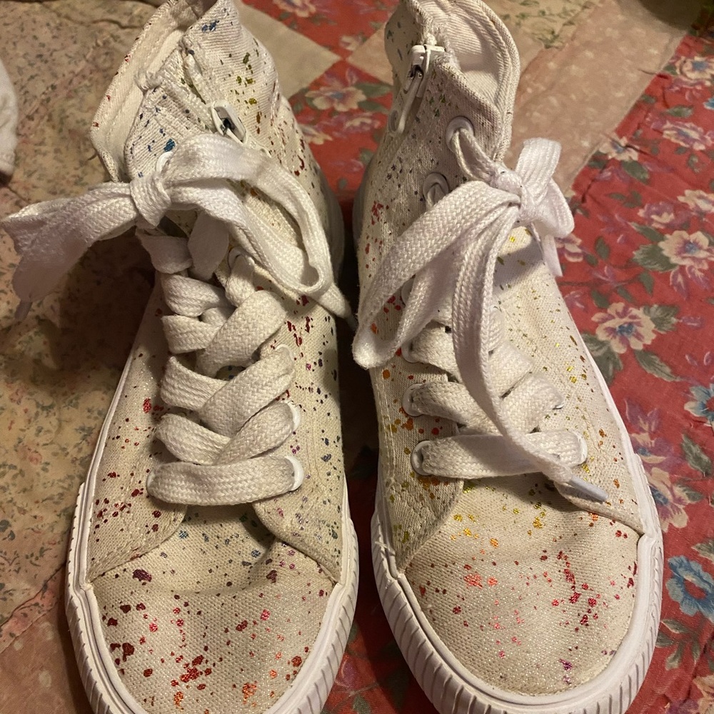 Cat & Jack hi top shoes